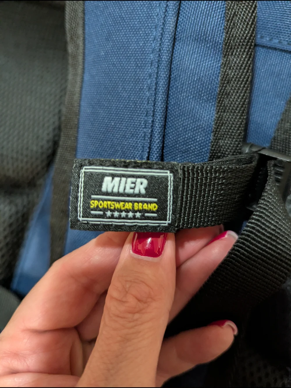 MIER Dark Blue Basketball Backpack